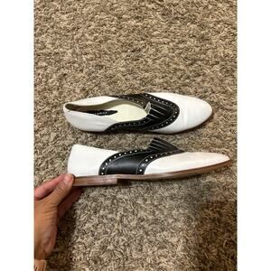Vintage Oxford Slip On Shoes 9